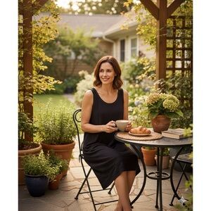 SOMA Black Lined Summer‎ Dress